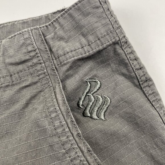 Rocawear Cargo Shorts Men’s 50B Ripstop Lightweight Hiking Camping Pockets Gray - Picture 7 of 10